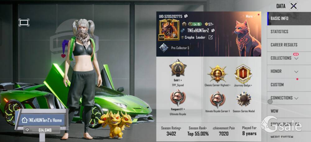i selling my bgmi account 