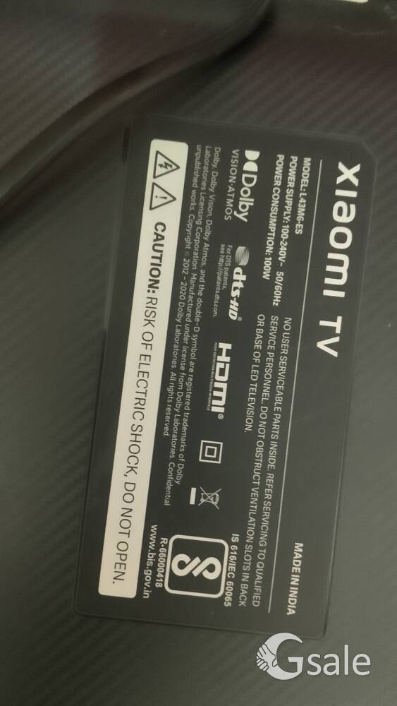 Mi tv 43inch