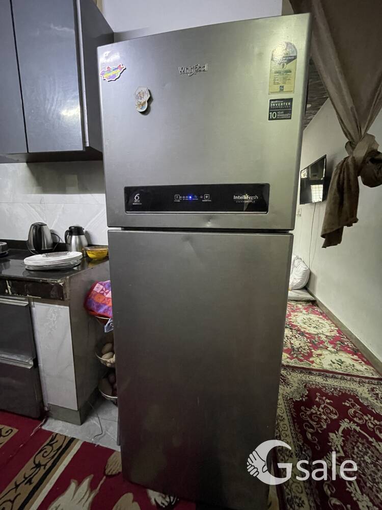 Whirlpool double door fridge 