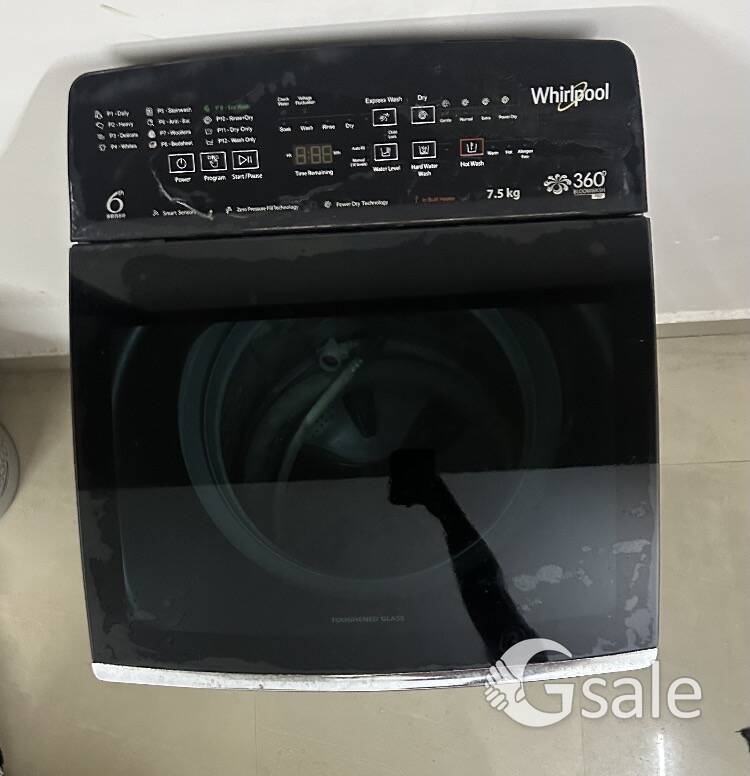 For Sale: Whirlpool 7.5 kg Top Load Washing Machine