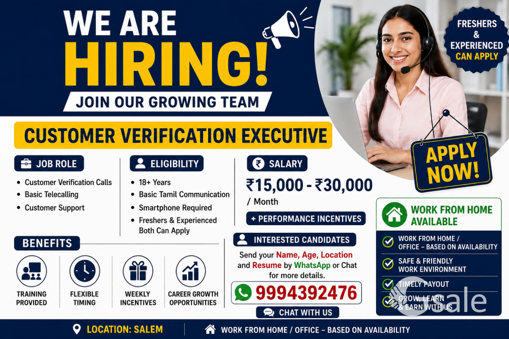 job vacancy work form home available 
