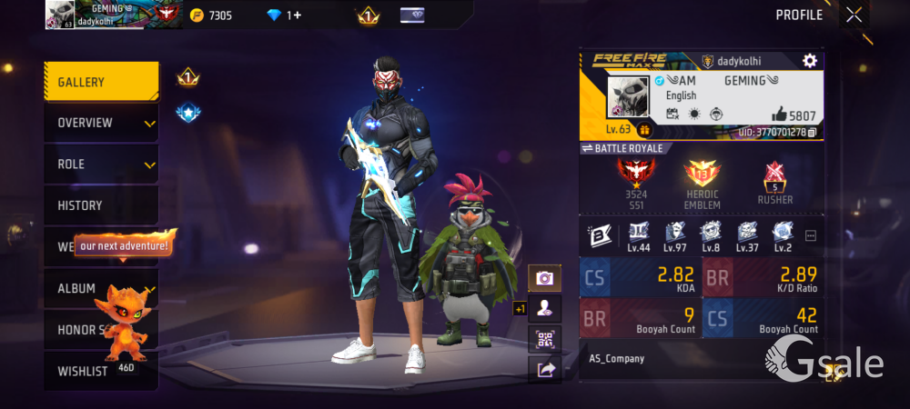 free fire id only 3500 only call 