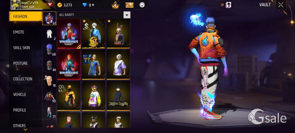 Free Fire I'd for Sale In 5000