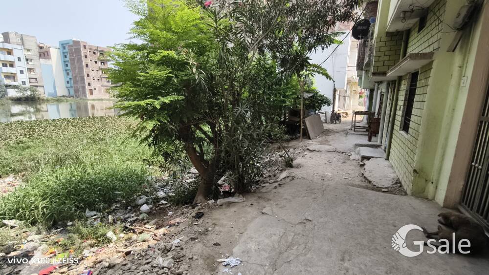 Urgent plot sell in jaganpura 1200/600 sqft in 6ft gali 