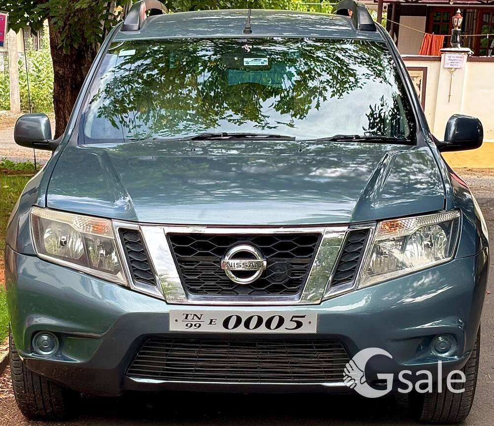 🌻NISSAN TERRANO - 2014🌻XL - 85 BHP - DIESEL 🌻PRICE : 4,20,000/-▪️SECOND OWNER ▪️153000 KMS 