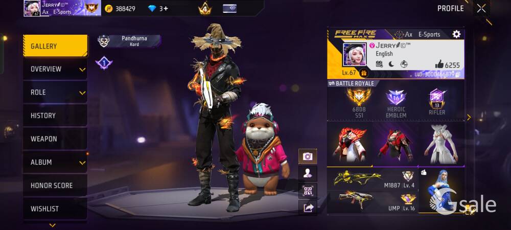 FREE FIRE ID SALE🔥🔥🔥