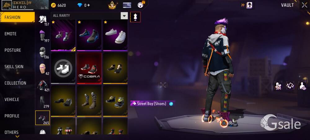 Free Fire ID Sell 