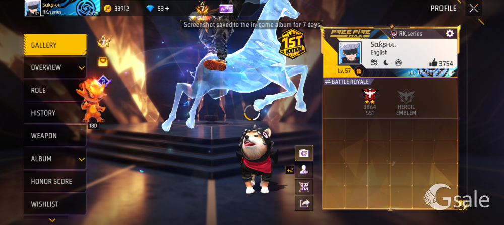 free fire ID