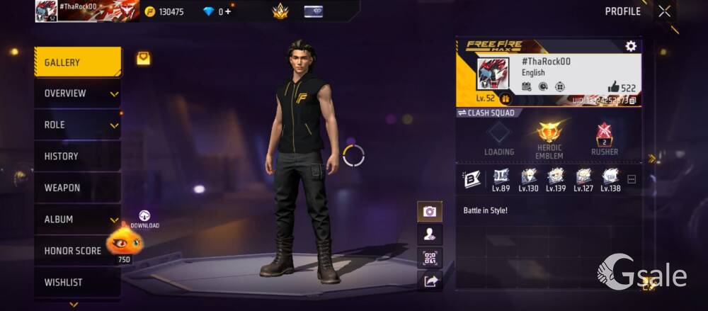 I WANT TO SELL MY ID BEST ID LEVEL 52