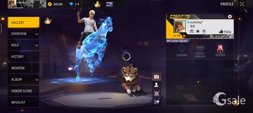 Free fire max premium I'd 