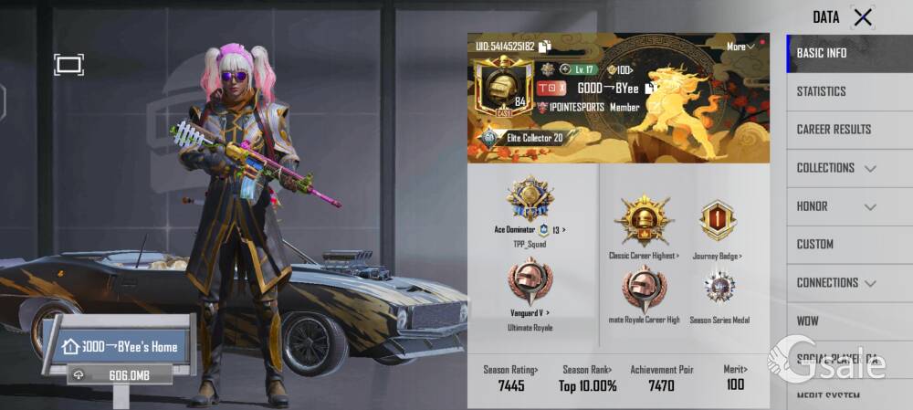 BGMI ID UID:5414525182