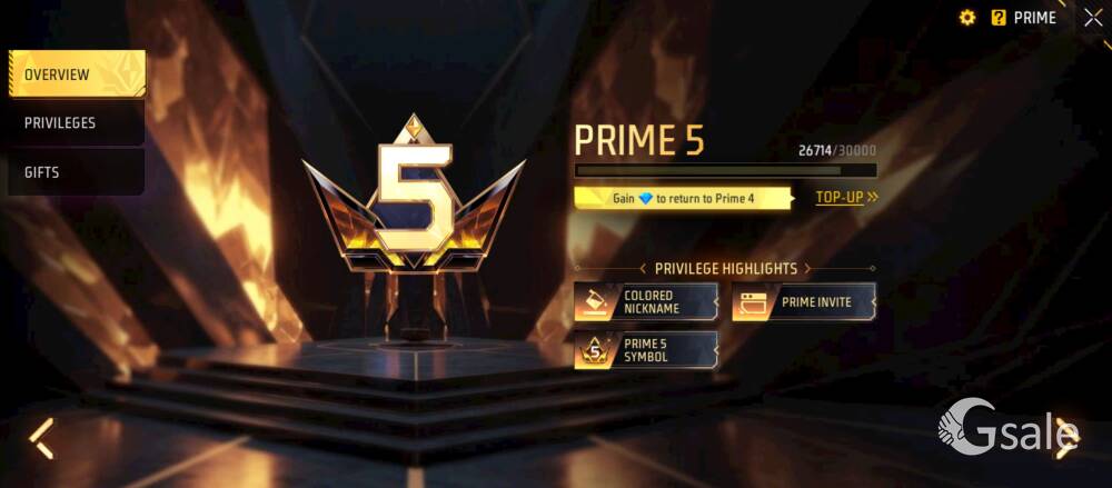 🔥 FREE FIRE ID FOR SALE 🔥 | 6 Years Old | Prime Level 4 | Rare Collection |
