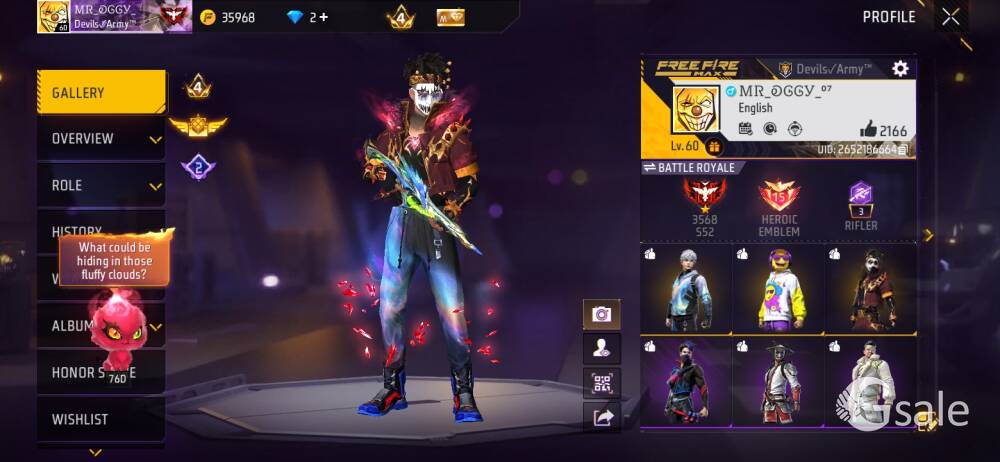 Free Fire Id
