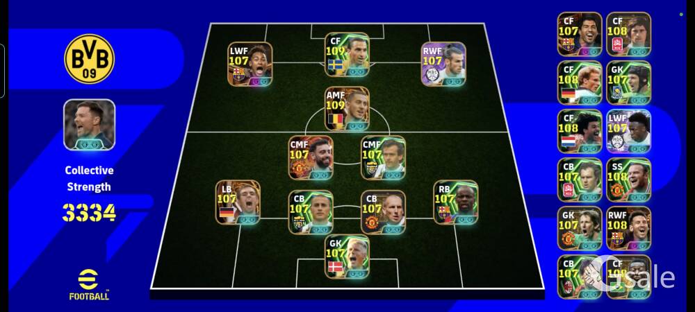 ⚠️⚠️⚠️PREMIUM EFOOTBALL ACCOUNT FOR SALE⚠️⚠️⚠️ 