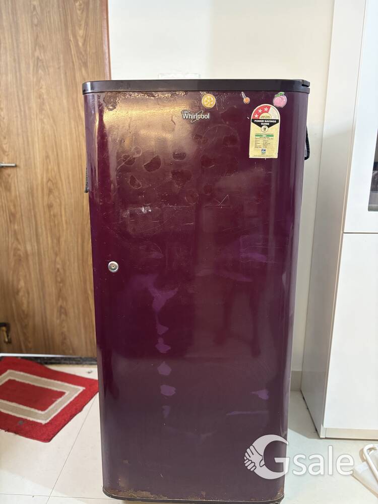Whirlpool Single Door Refrigerator | Excellent Cooling | Good Condition