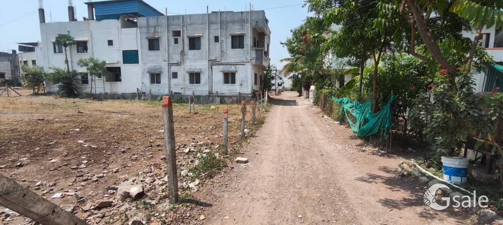rozn प्लॉट सेपरेट 712 pmc मध्ये प्लॉट लोकवास्ती लागूनच लगेच बांधून रेंट देऊ शकता असा प्लॉट कॉर्नर पी