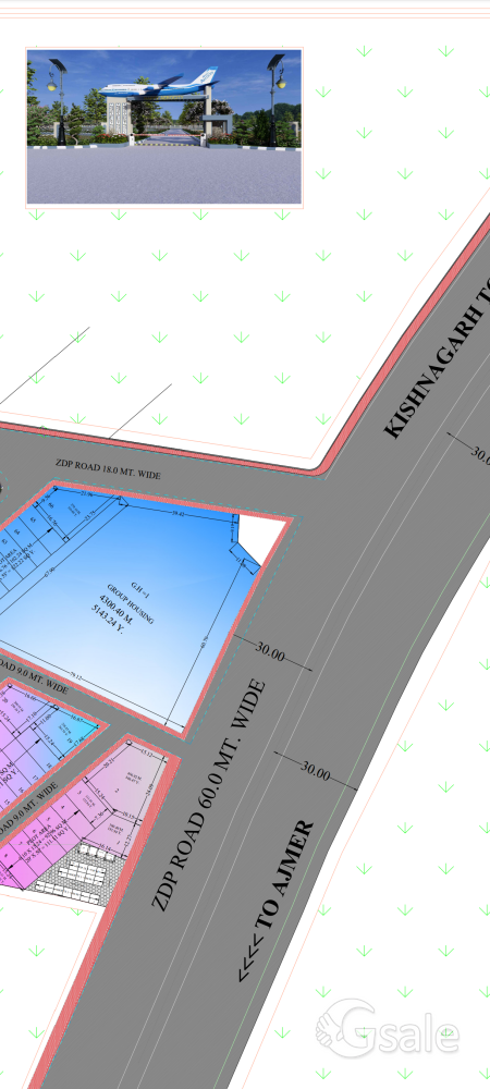 Group housing approved plot 