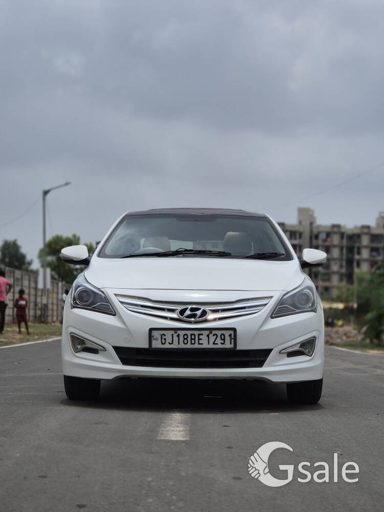 🚘 FOR SALE - VERNA SX O SUNROOF 2015 DIESEL ⛽️2 OWNER 