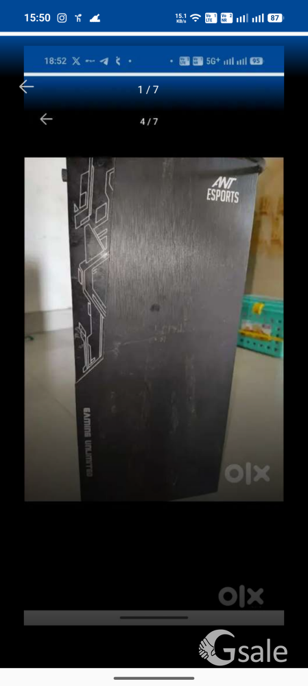 Selling Fine Working Custom Built Pc For Office/lightweight gaming
