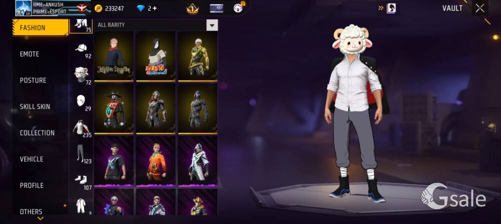 Free fire id