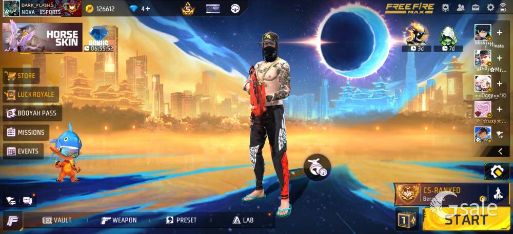 Free fire id sell