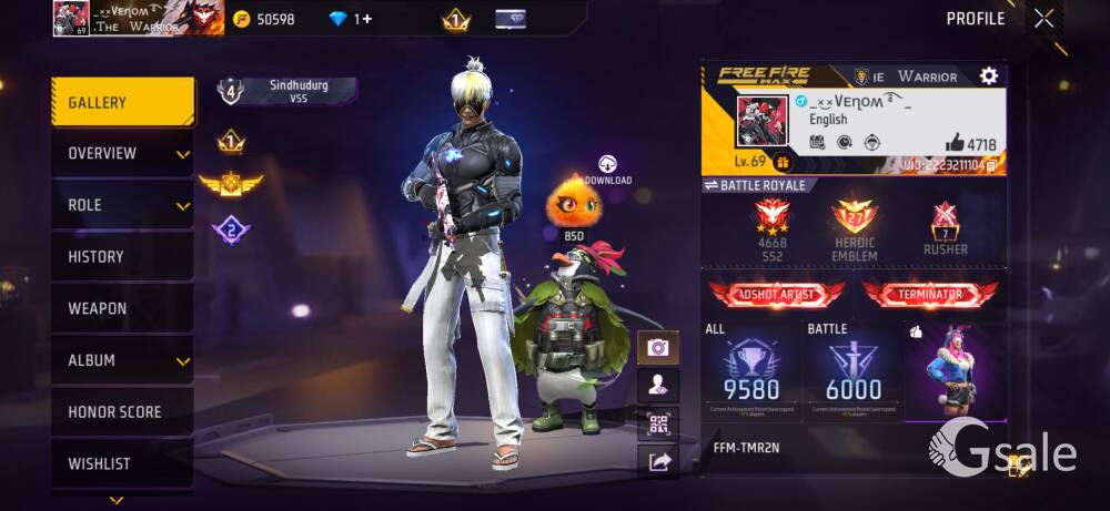 FREE FIRE ACCOUNT SELL OLD ID
