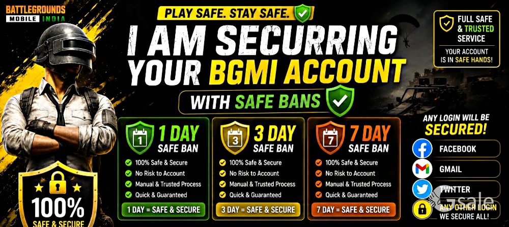 BGMI ID SECURE AT CHEAP PRICE 