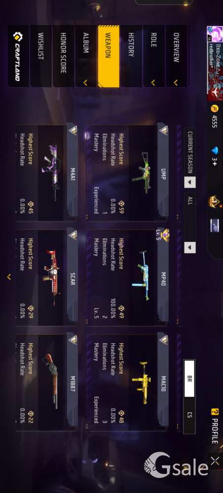 Free fire id