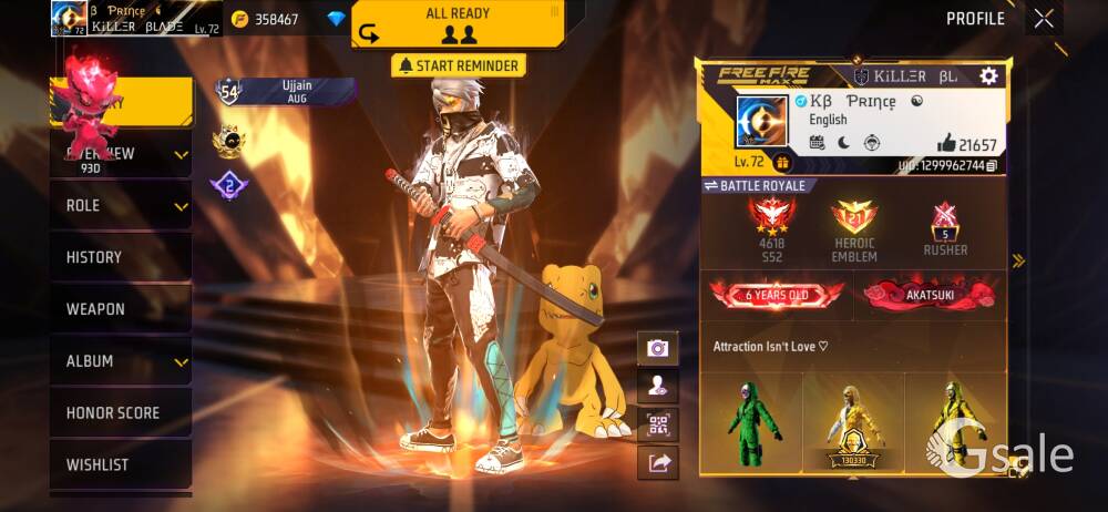 Free fire id 