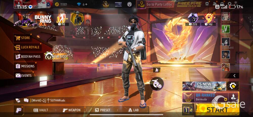 Free fire id