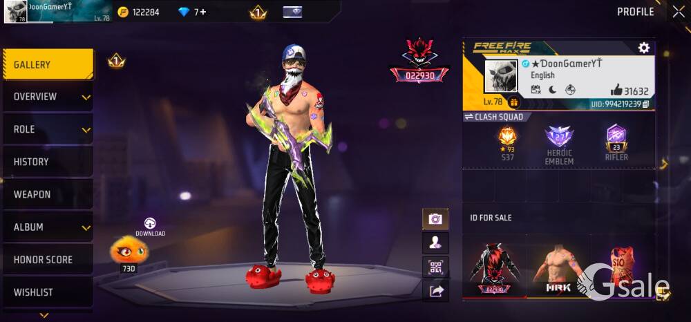 Free fire id 