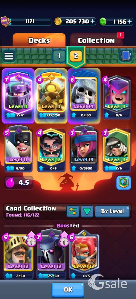 Class Royale 9 Year Old Account For sale | High Level | Good collection | 