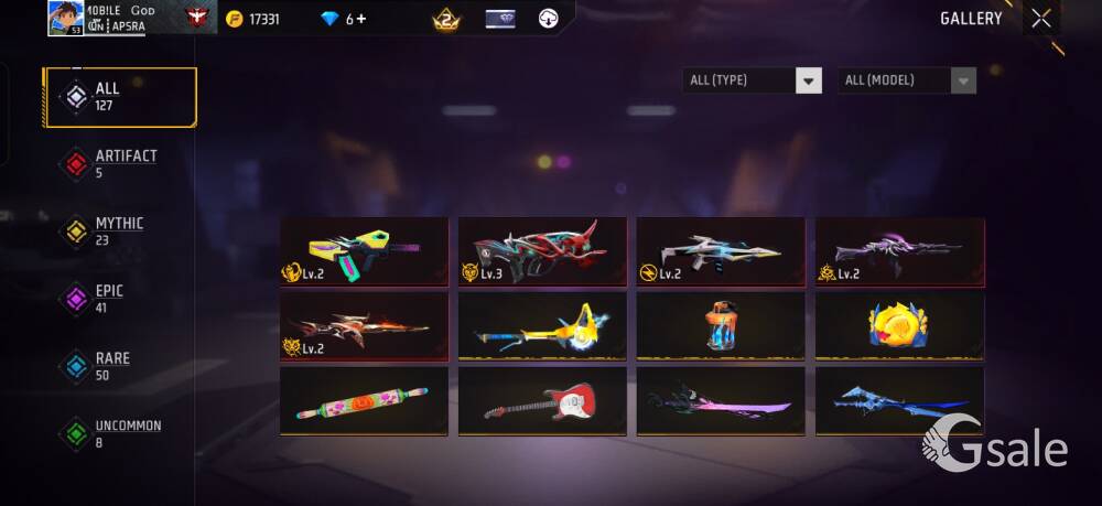 Free fire id sell 1200
