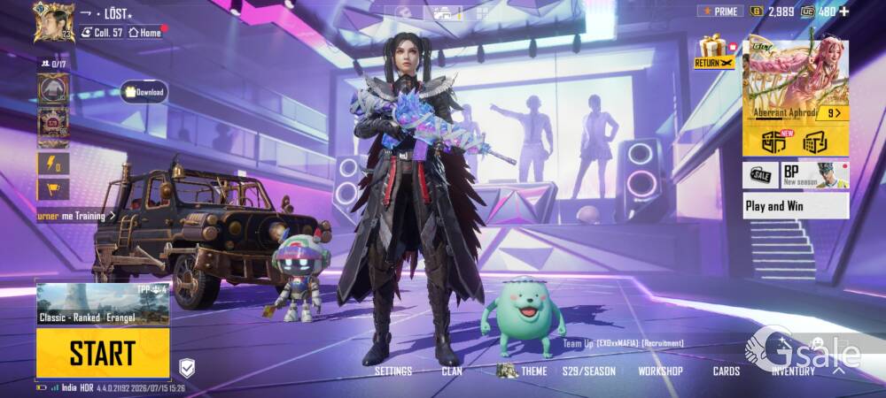 🎮 BGMI Account For Sale 🎮