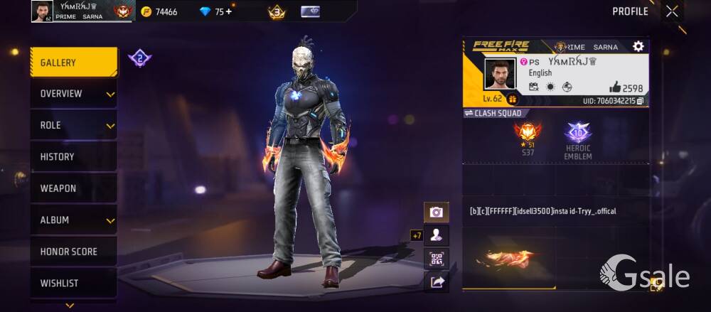 Ff id seller