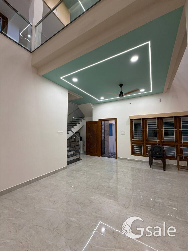 Madurai Kadachanenthal Near East Facing North Entrance Duplex Model 3 Bhk Luxury House Sale Rate 1 C