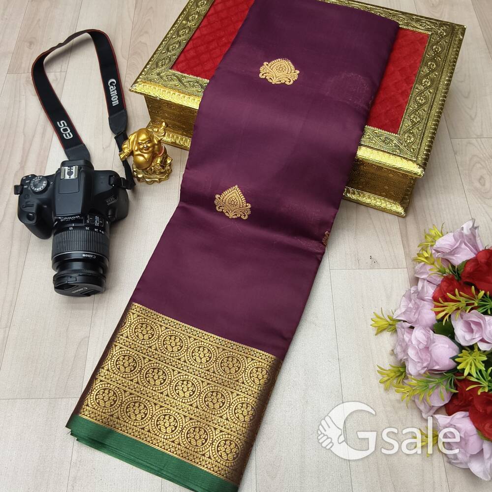 Shining Fusion Soft Silk Sarees 