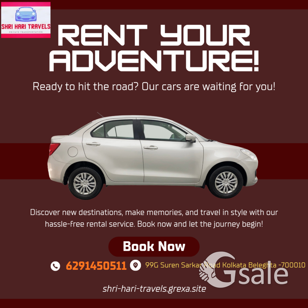 Best car rental service in Kolkata 