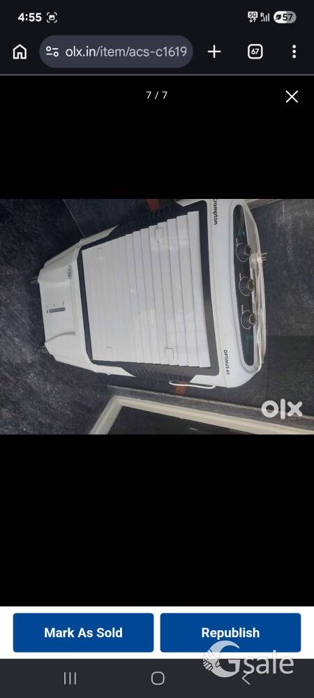 Brand New Crompton Optimus 65 Air Cooler (Dessert)