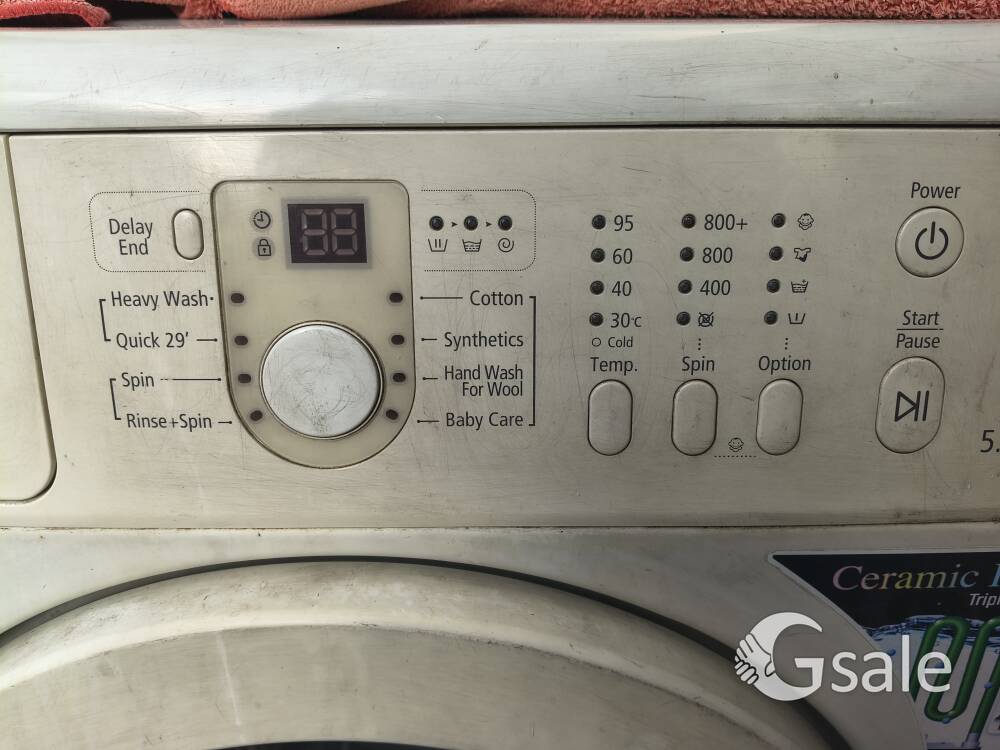 Samsung front load 6 kg washing machine 