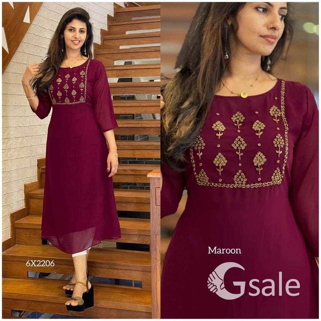 women Stylish work Kurti