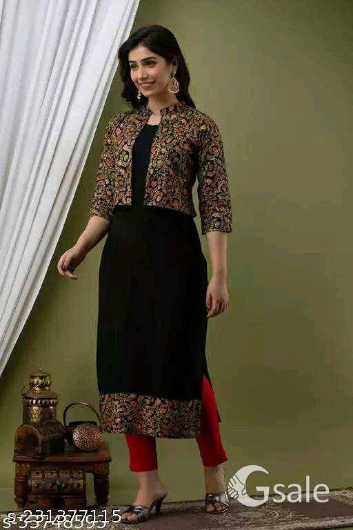 Zyla kurta with Short Jacket. 