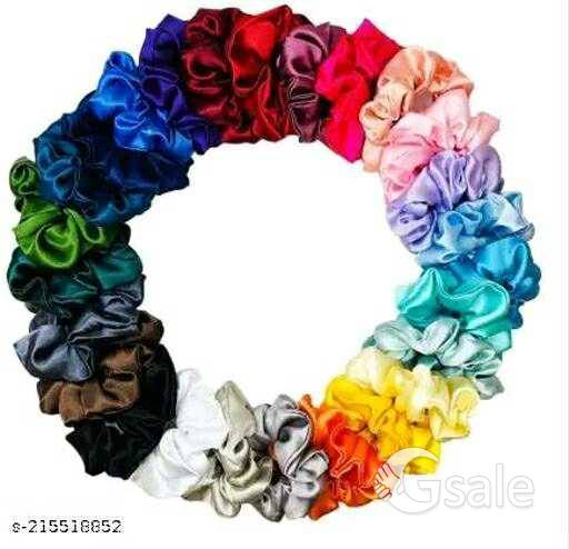 multicolor elastic hair band