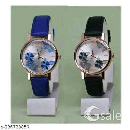 Stylish And Trandy Leather Strap Analog 2 Watch for Women