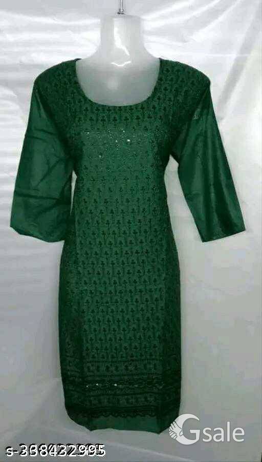 Cotton Chiken Kurti