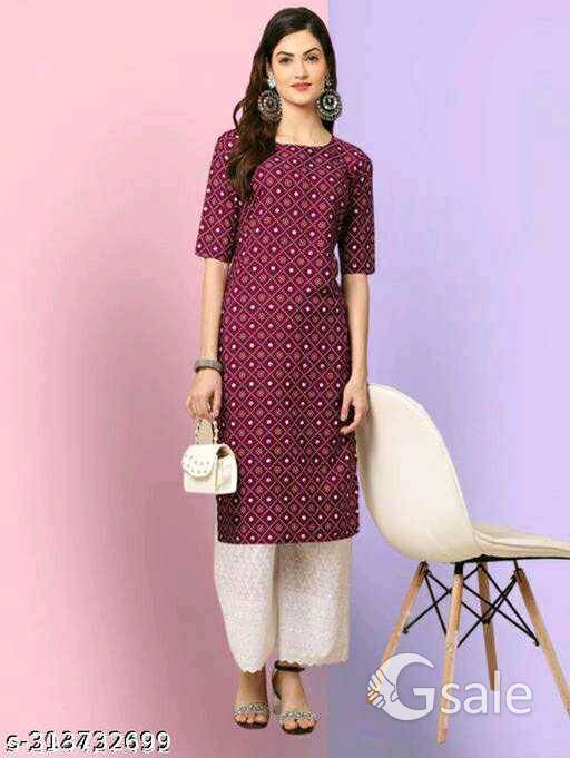 Laining Heavy Digital Print Kurti