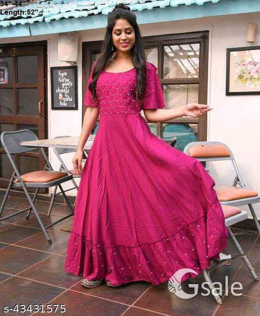 Urbane Fashionista Women Gowns