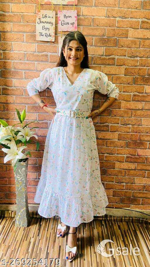 TRENDY ATTRECTIVE  GOWN