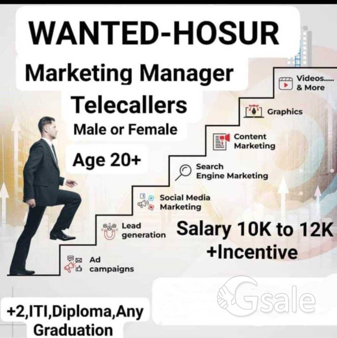 sales and marketing manager 