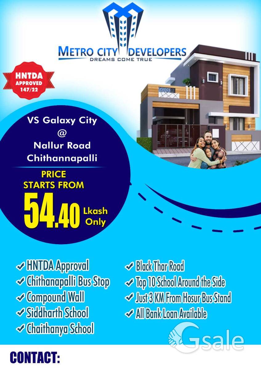 LOW BUDGET SITES IN HOSUR 